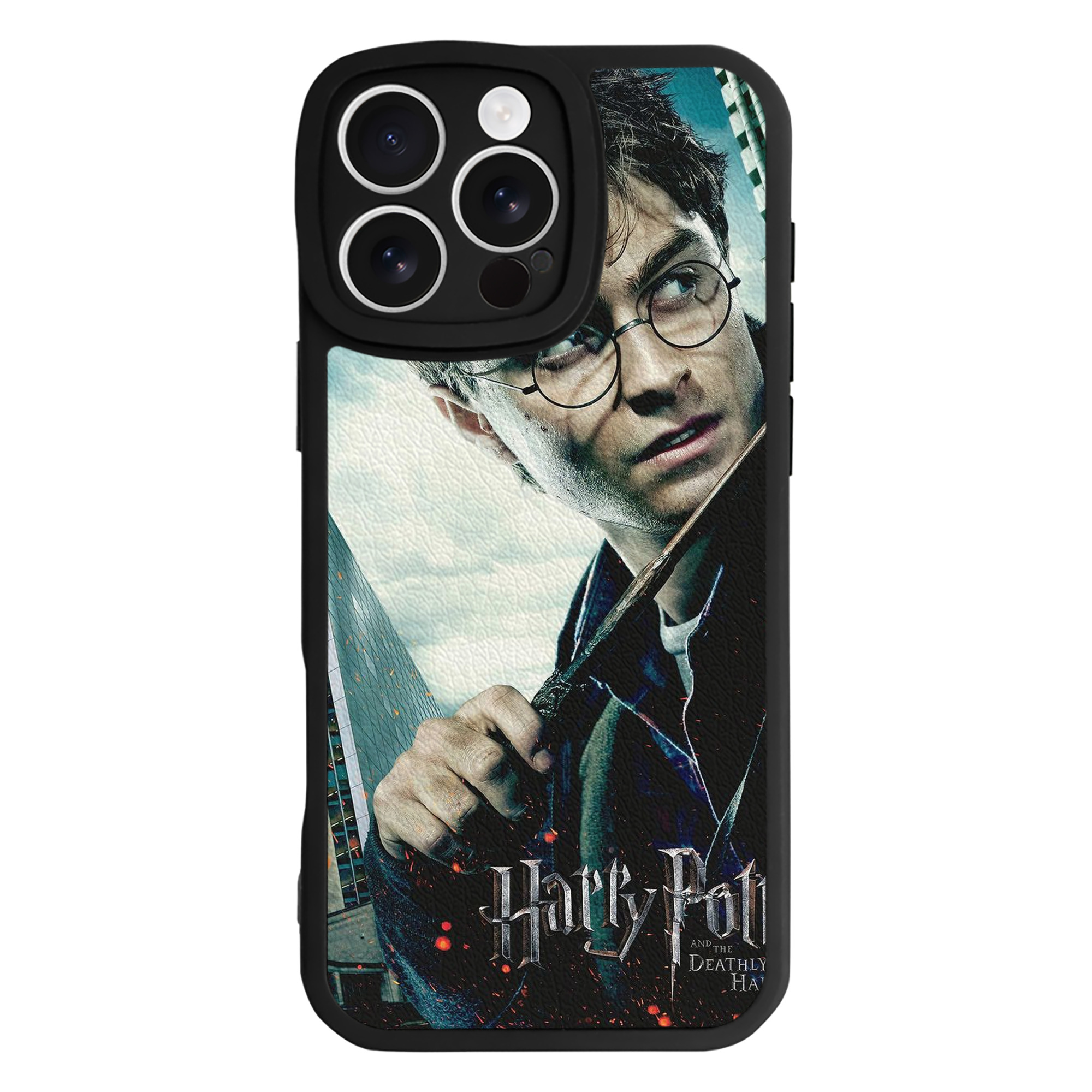 （画像用） Harry Potter ハリー・ポッターシリーズ 【iPhone 16シリーズ対応】シリコンスマホケース（レザー調） 材質：シリコン